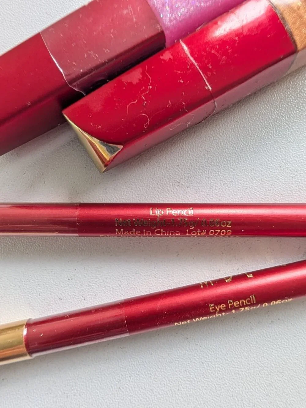 Mario Md De Luigi MDL Cosmetics Lot Lip-gloss Lip Pencil Lipstick SEALED NOS